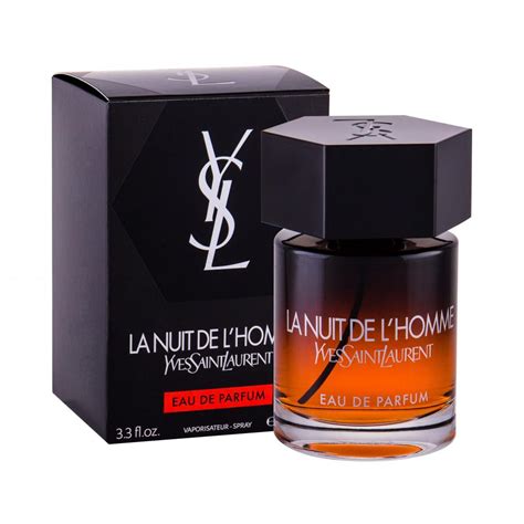 yvessaintlaurent ysl l homme nuit|la nuit de l'homme 100ml.